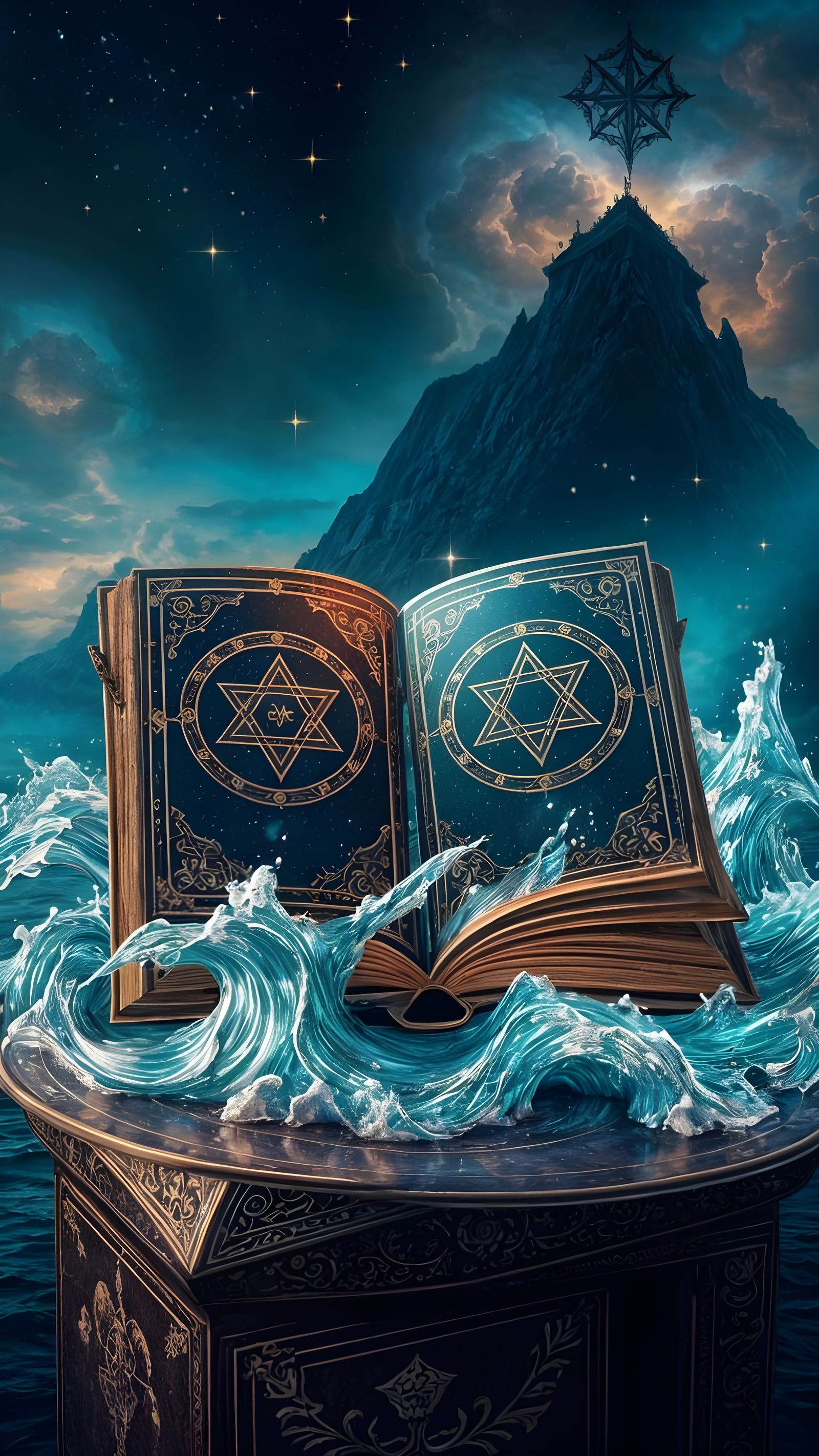 Fantastical Magical Book Unleashes Oceanic Realms
