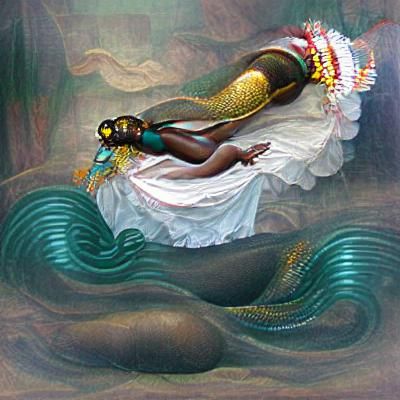 Mystical Mami Wata Water Spirit