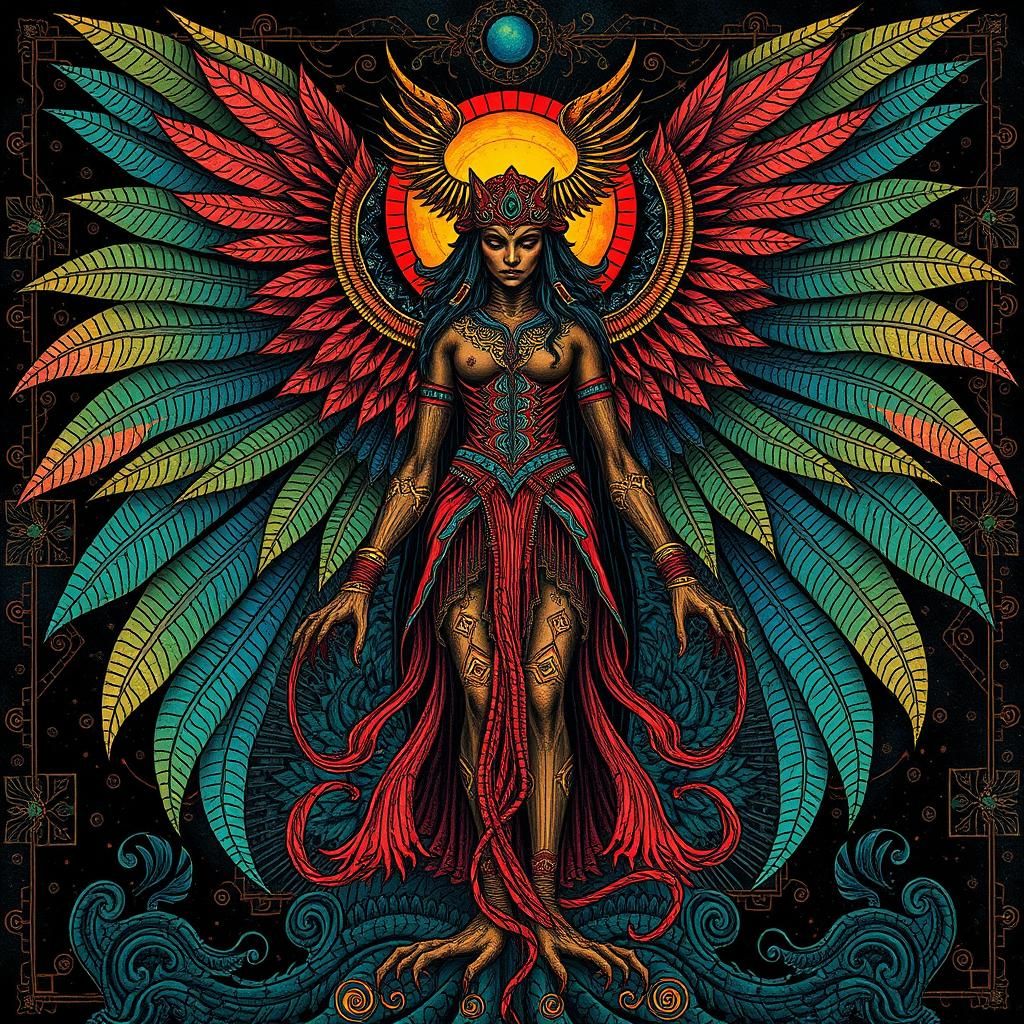 Ereškigal / Sumerian she-devil of the underworld