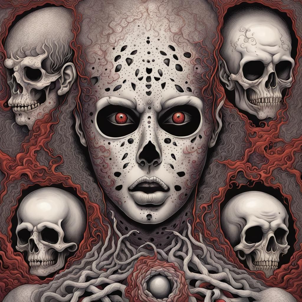 Spooky Voluptuous Bandaging: Lowbrow Horror Art