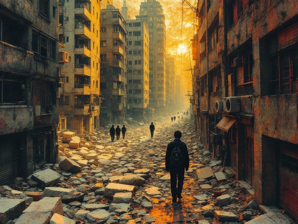 Our Megascopic Slurban Backstoreys With Heartstrings