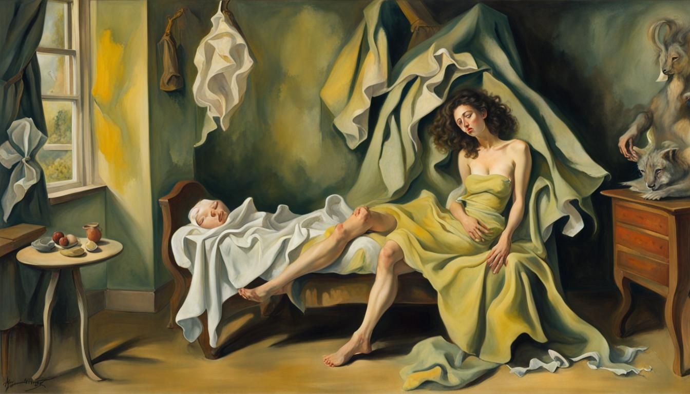 undiscovered Dorothea Tanning painting