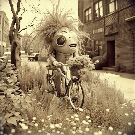 Abstract Parallel World Scene