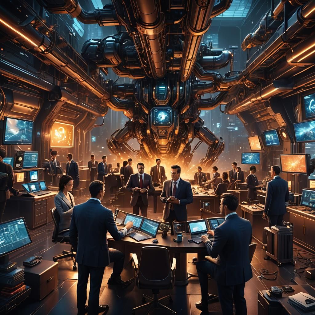 Managers Leveraging AI: High-Tech Matte Painting