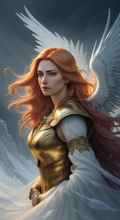 Queen Kisses Witcher in High-Fantasy Digital Art