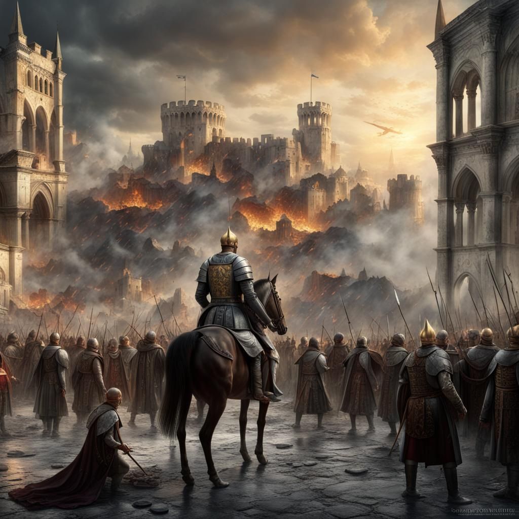 Constantine XI's Last Stand: Siege of Constantinople