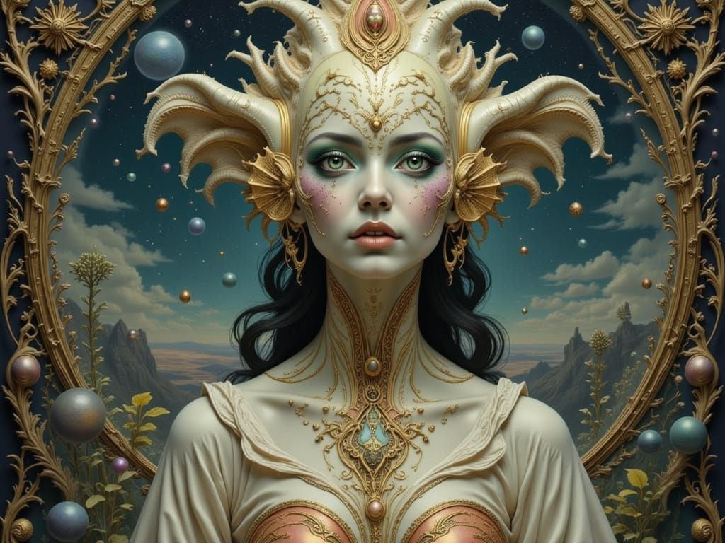 Alien Reimagining of Classic Paintings