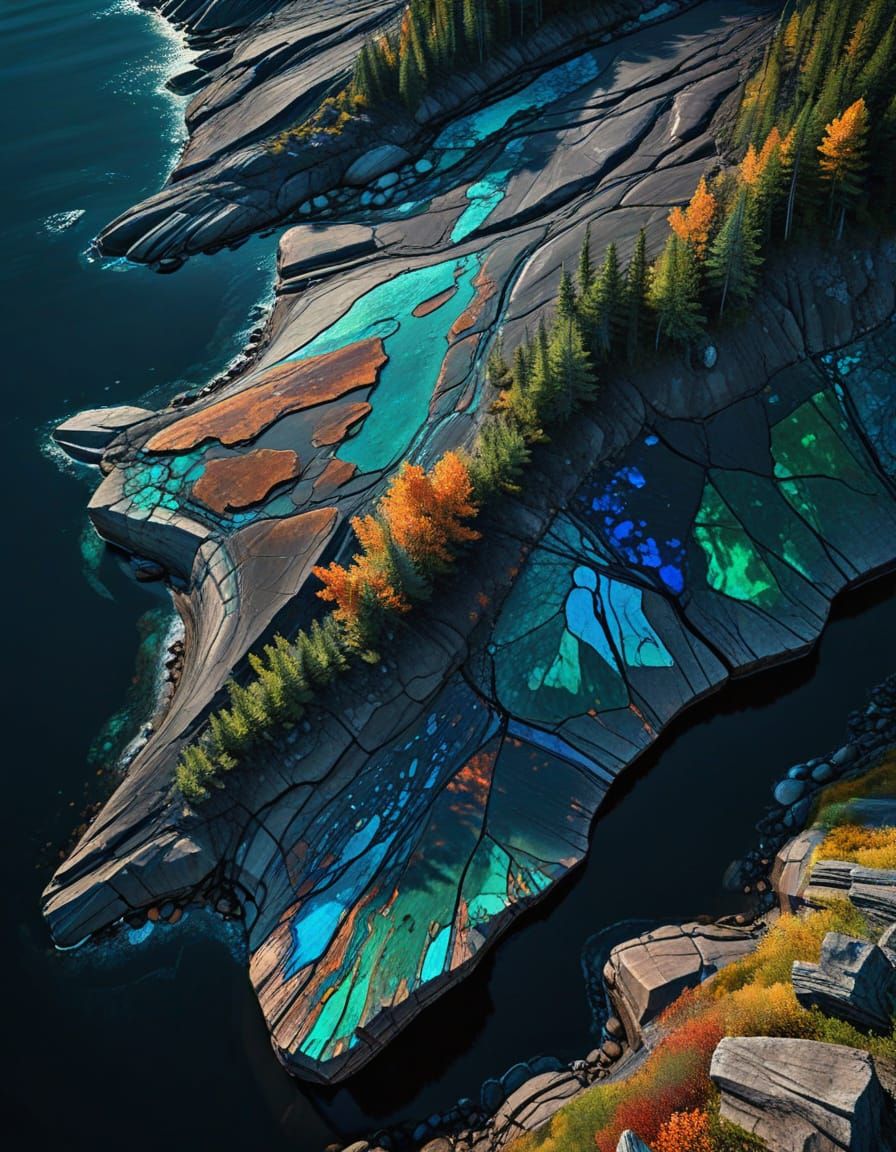 Surreal Landscape Art of the Sleeping Giant