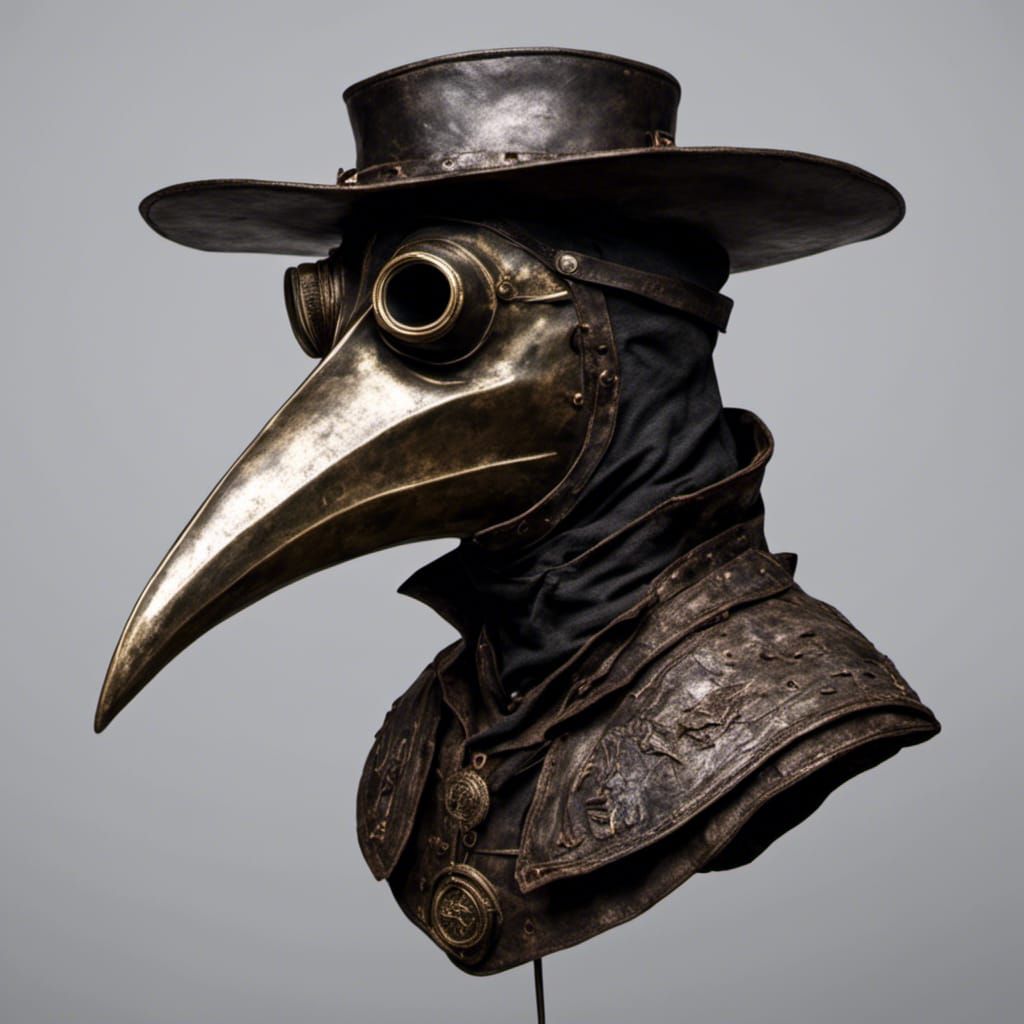 Plague Doctor Face in High Resolution