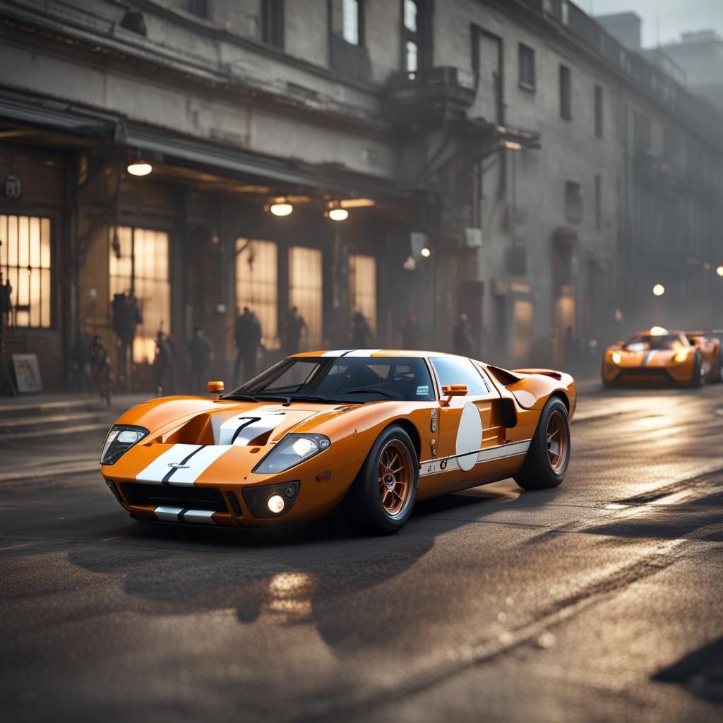 Ford GT40: Ultra Realistic 3D Game Cinematic