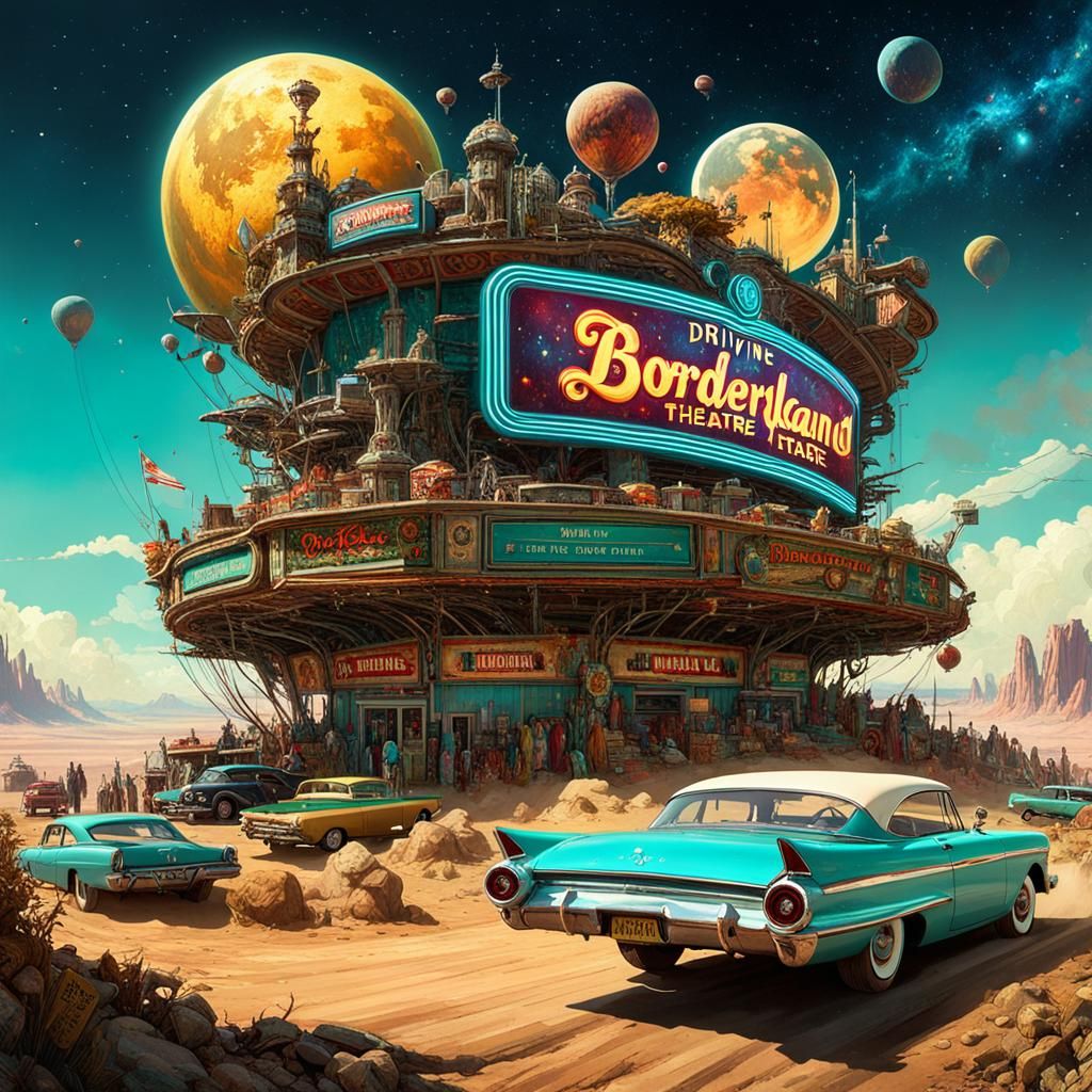 1960s Drive-in theatre