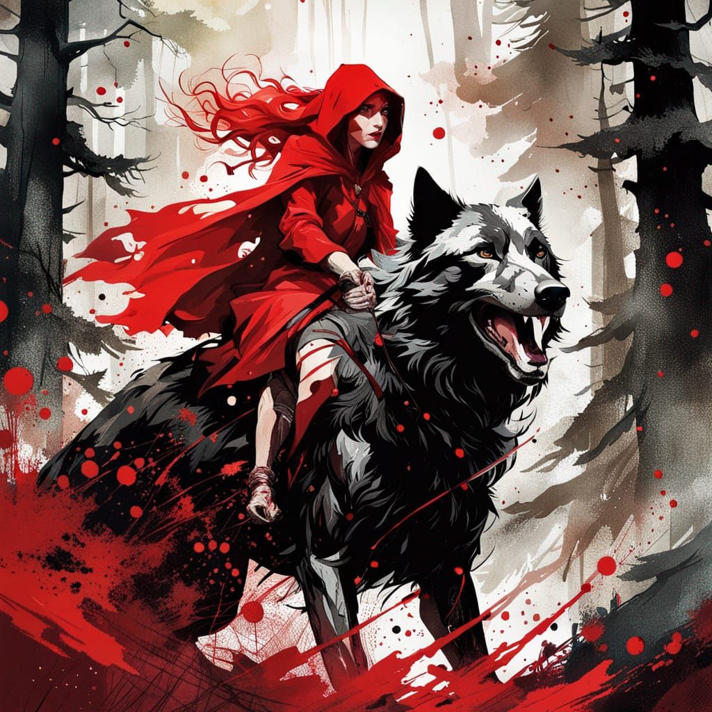Red Riding Hood Rides the Big Bad Wolf