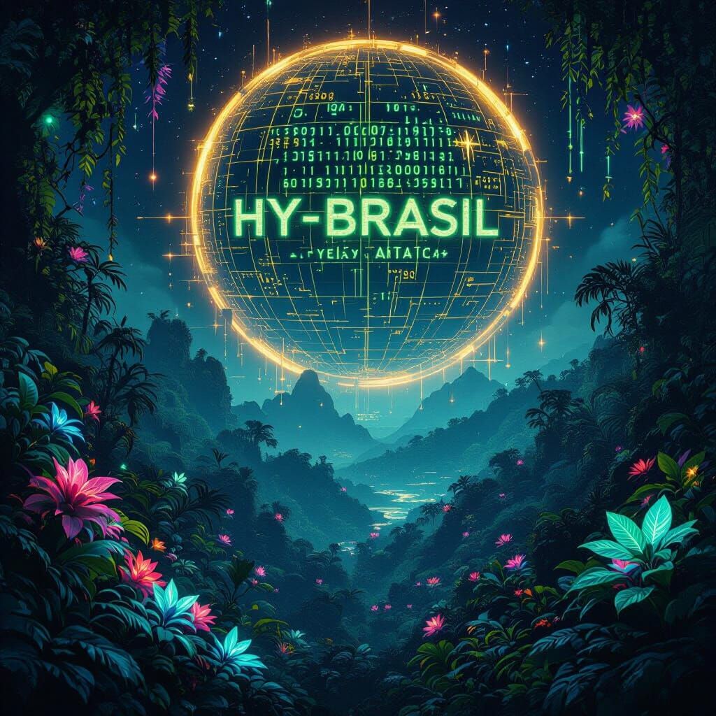 Celestial Map Reveals Island in Bioluminescent Jungle