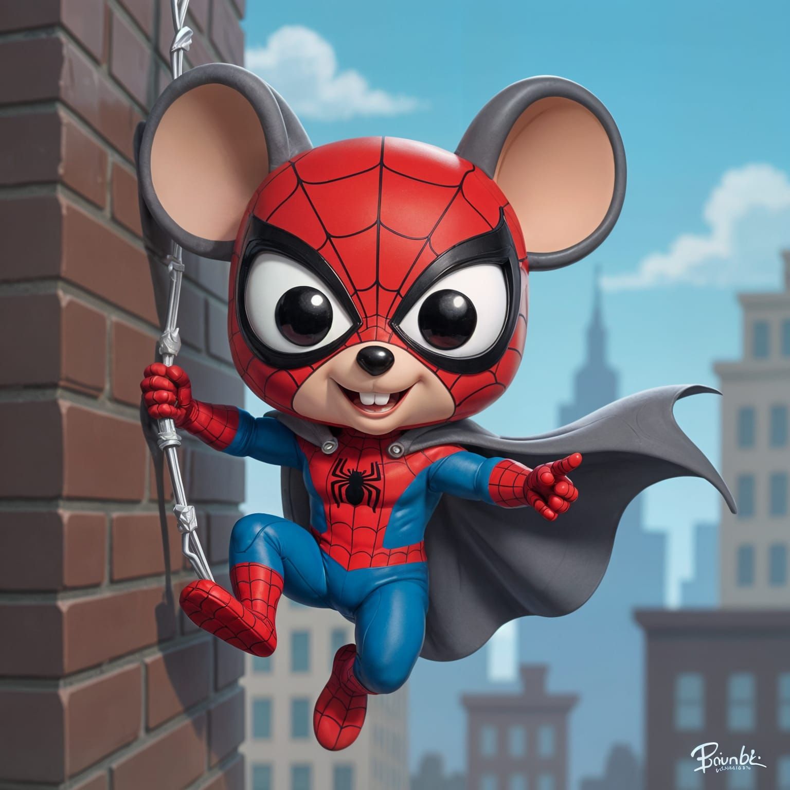 Finn Mouse as Spider-Man Funko Pop Figure