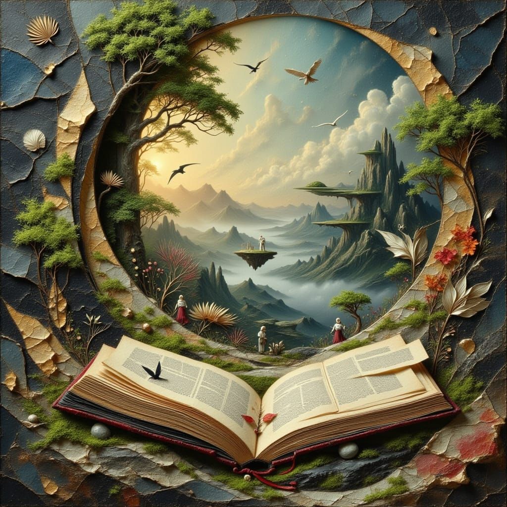 Colossal Sentient Book Reveals Whimsical Elf World