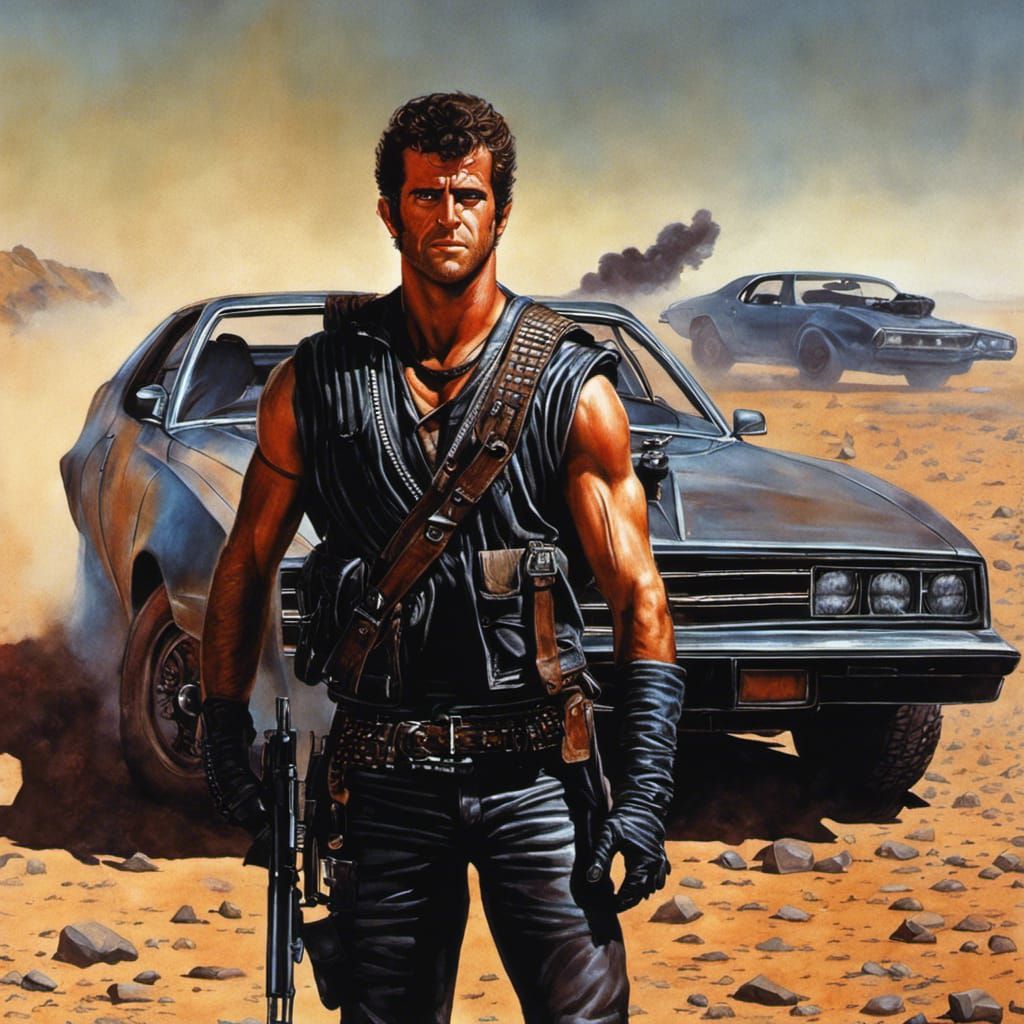 Mad Max Inspired Fantasy Illustration