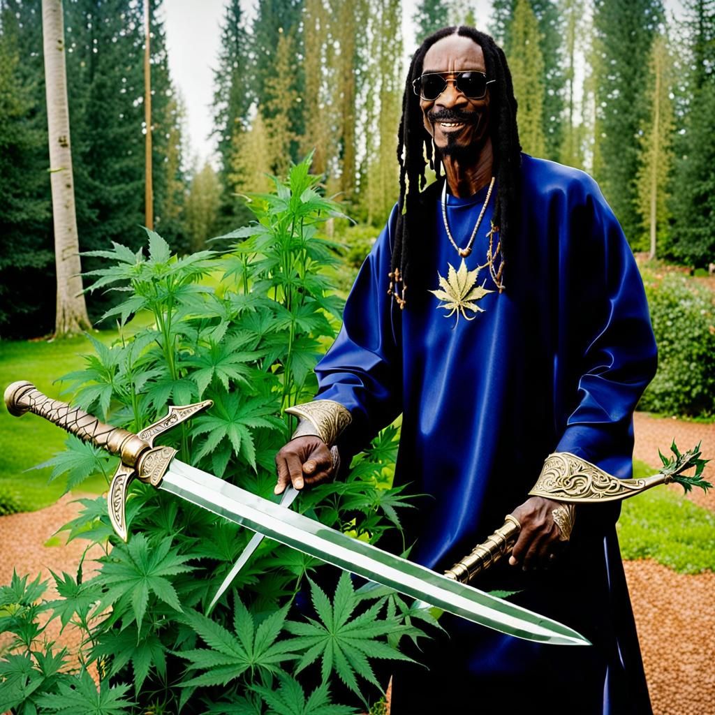 Magical Weed Longsword Battle: Dogg vs Sauron