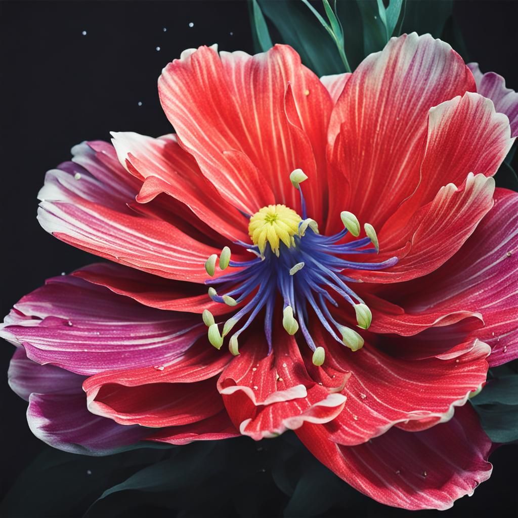 Rare Flower in Full Bloom