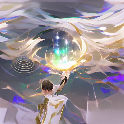 Abstract Aether Image Generated by AI