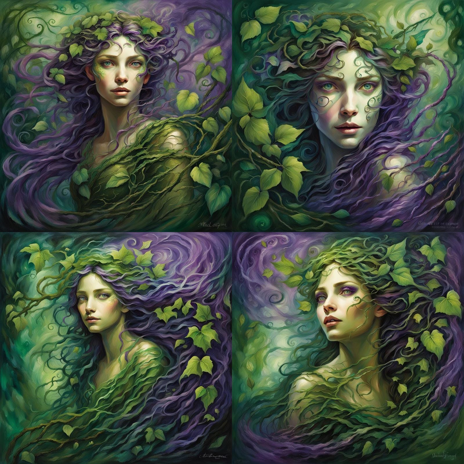Green Lady of Forest quartet