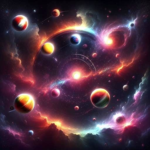 Cosmic Wonder in Vibrant Colors