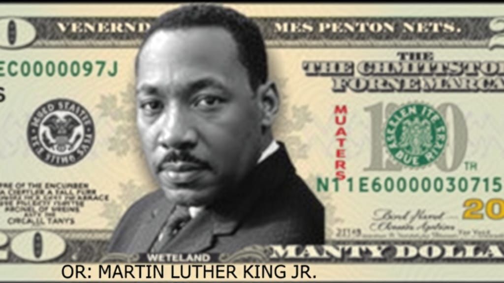 Concept Art: Martin Luther King Jr. on $20 Bill