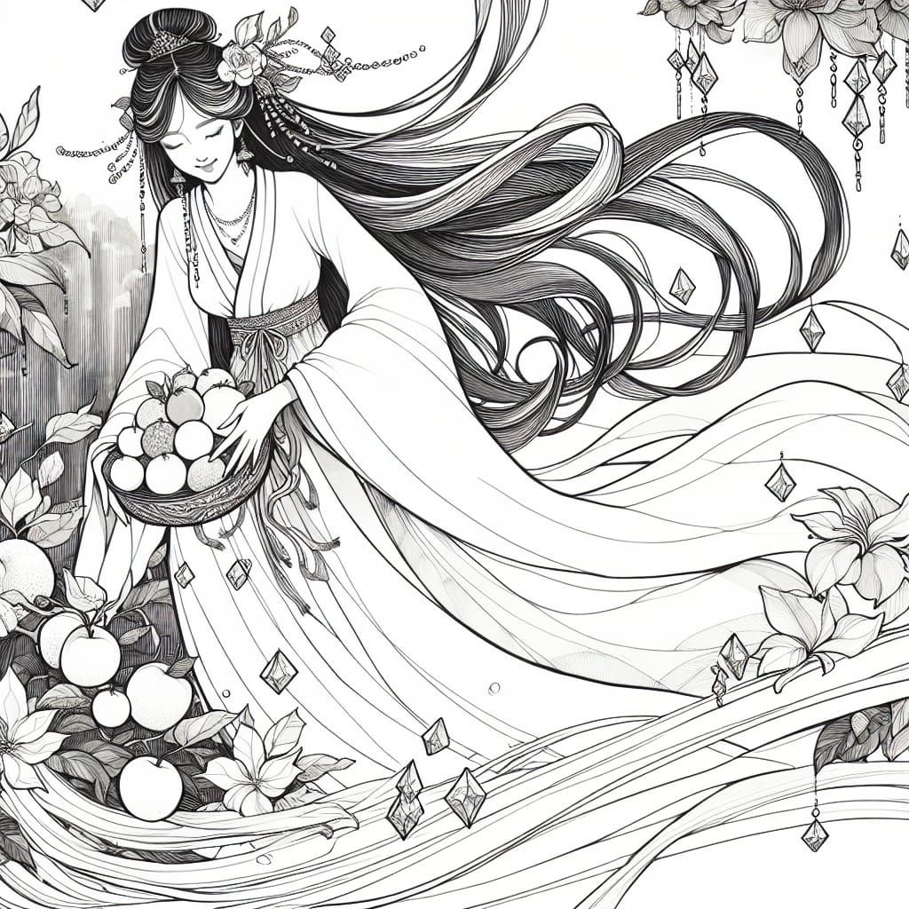 Ethereal Beauty in Crystal Garden