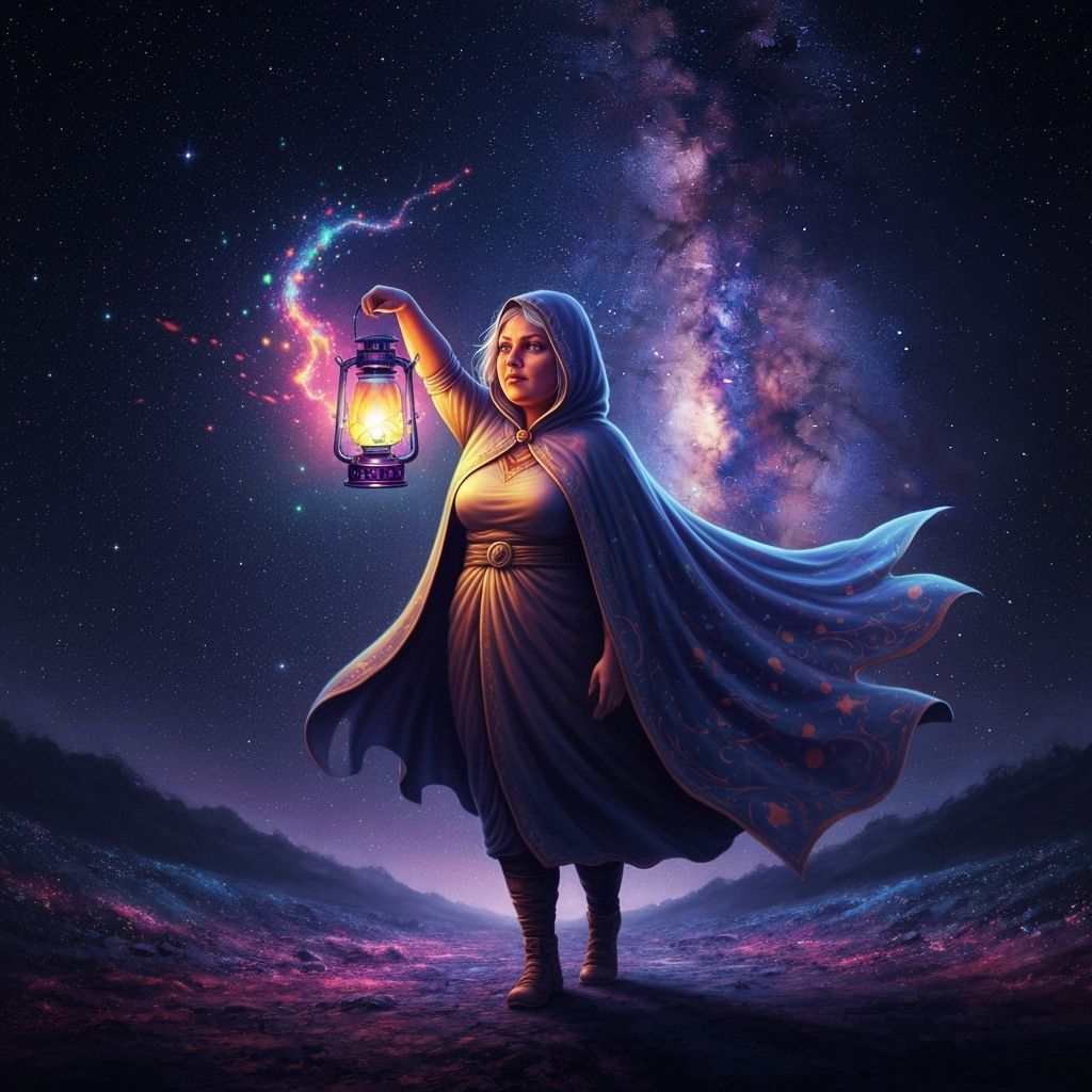 Celestial Traveler Illuminates the Milky Way