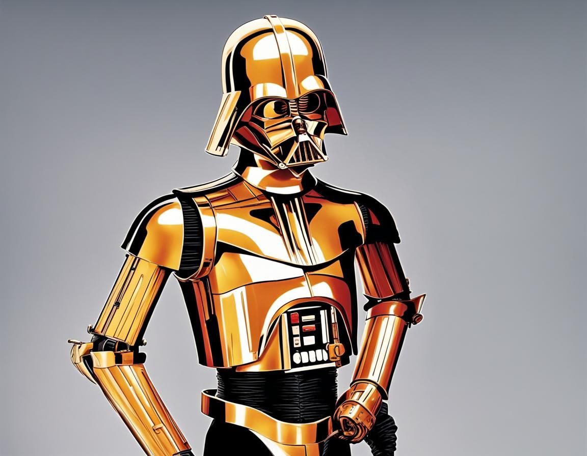 Unmasked Darth Vader: Central Droid of the Galaxy