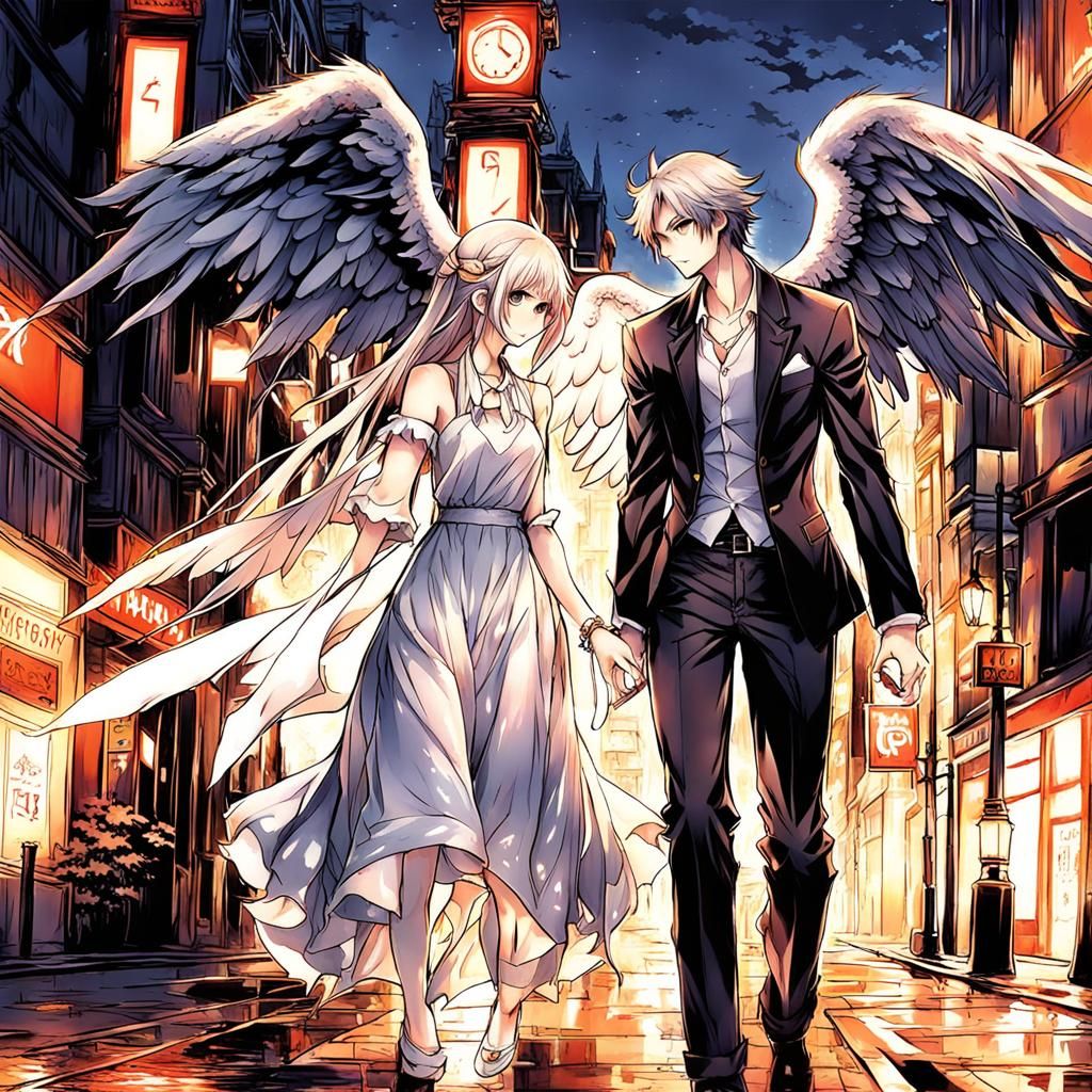 Anime Style: Angel and Demon Date Night