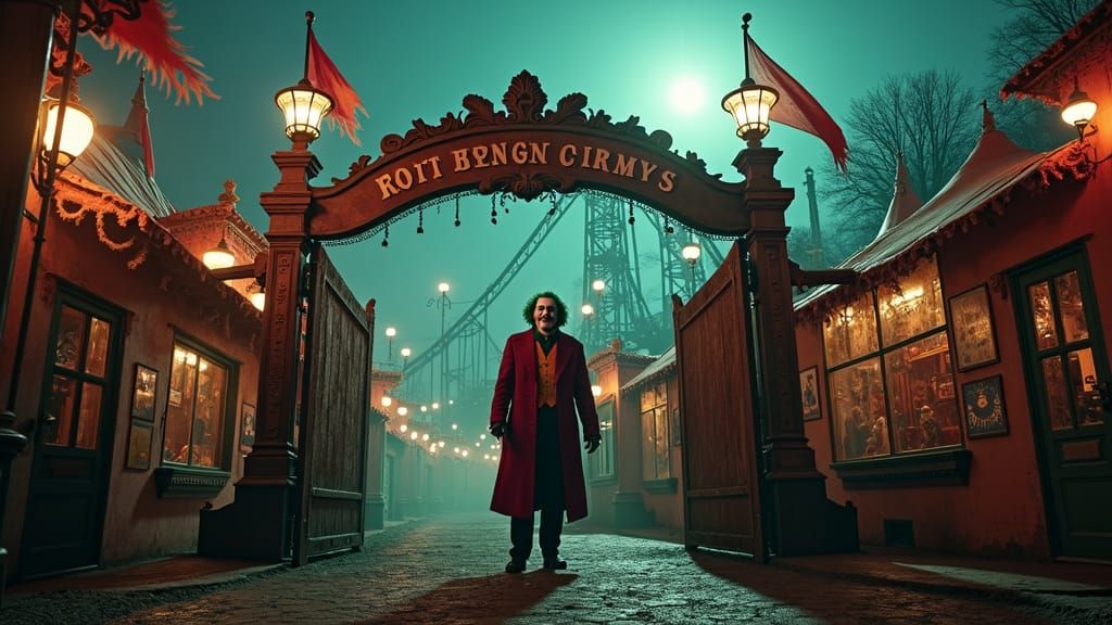 Joker's Carnival of Chaos in a Dark, Twisted World
