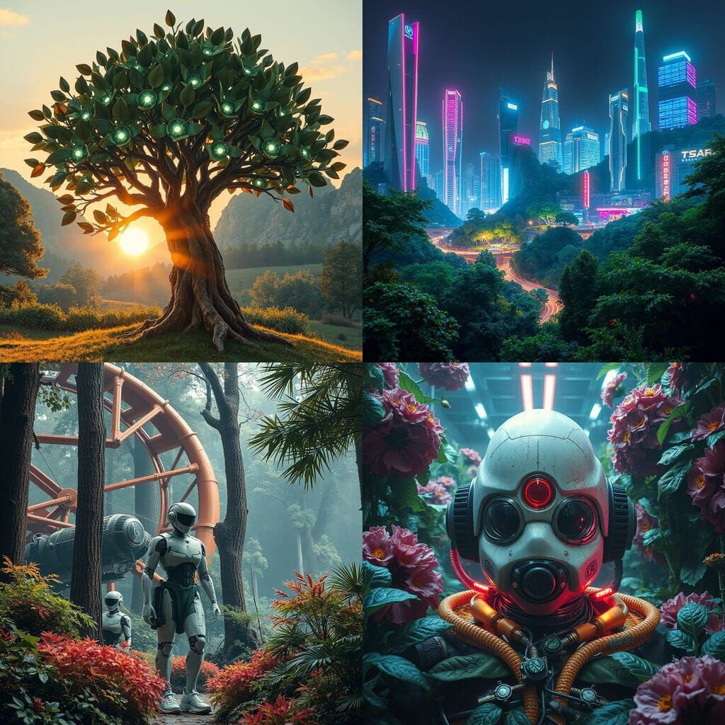 Nature and Technology Fusion