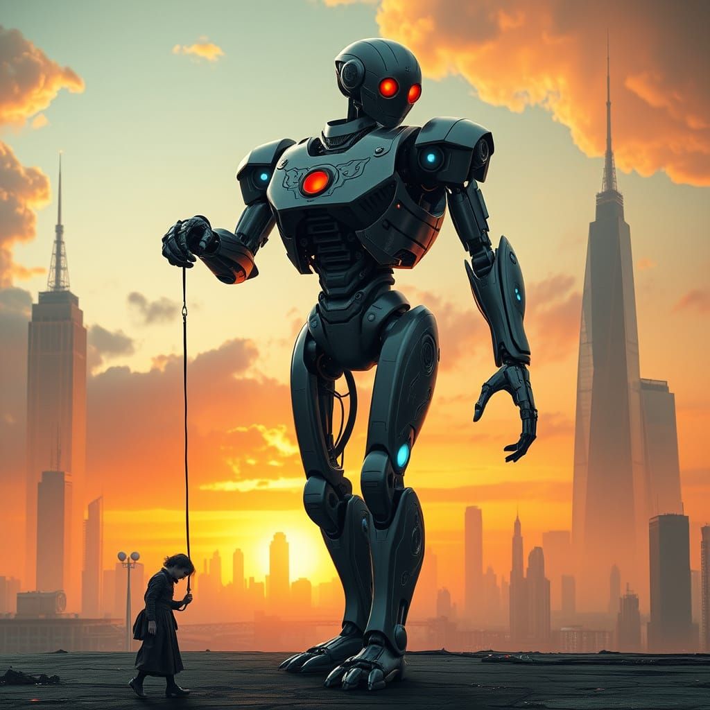 A surrealistic, ultra-detailed, Ultra realistic blend of sci...