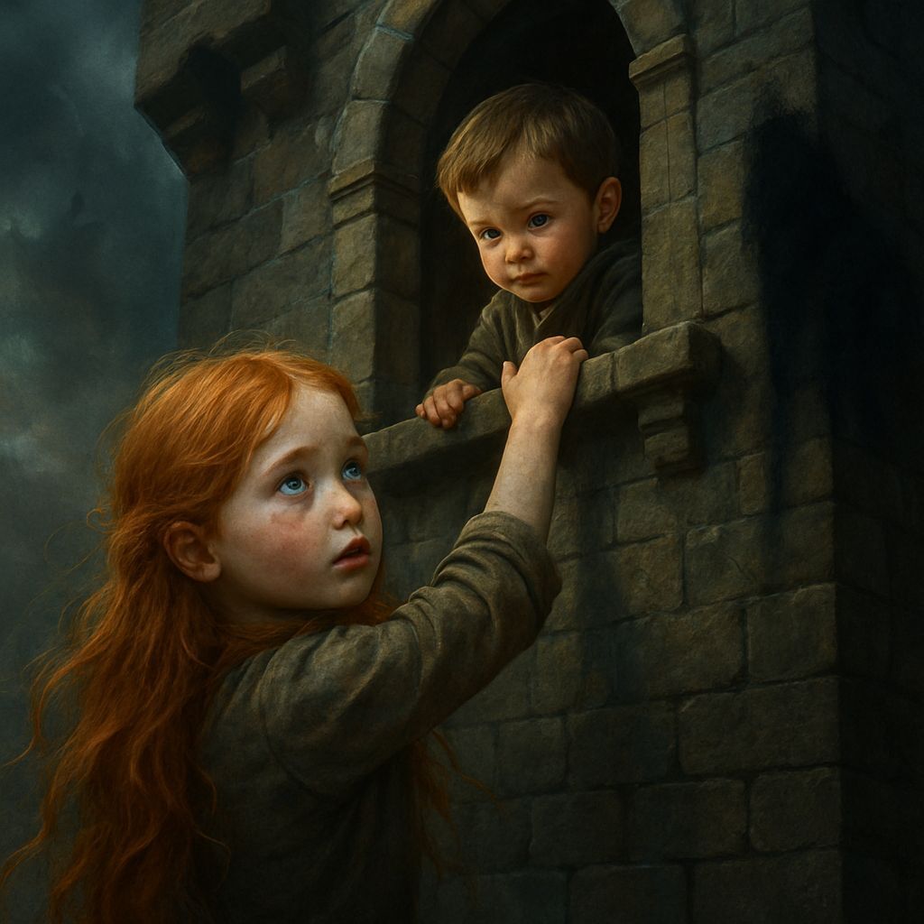 Girl Rescues Boy from Tower in Dramatic Rescue