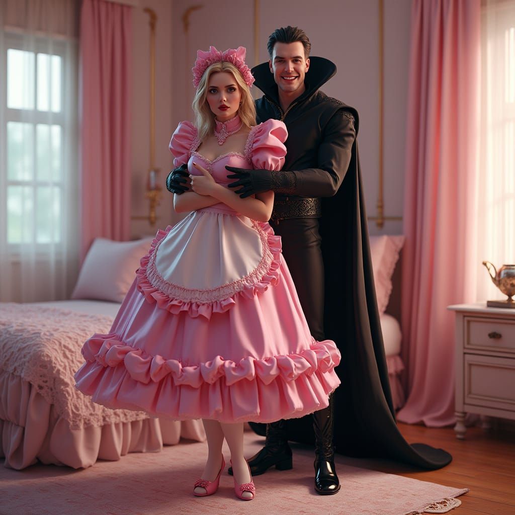 Ethereal Maid Captivated by Vampire King's Power