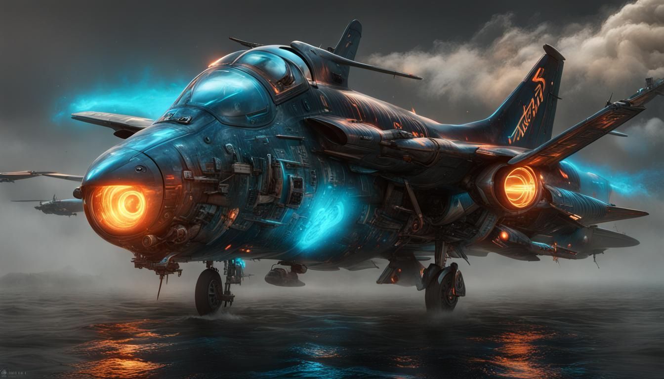 Bioluminescent Jet Kune Do Master: Hyperrealistic Digital Ar...