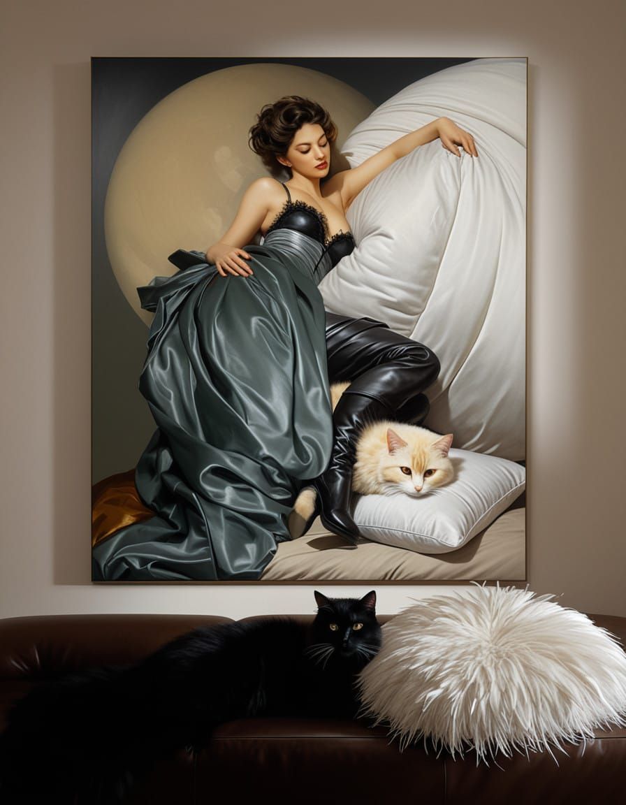 << I'm the Black Cat in this House...>>