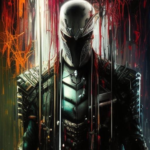 Undead Assassin in Gritty Urban Concept Art