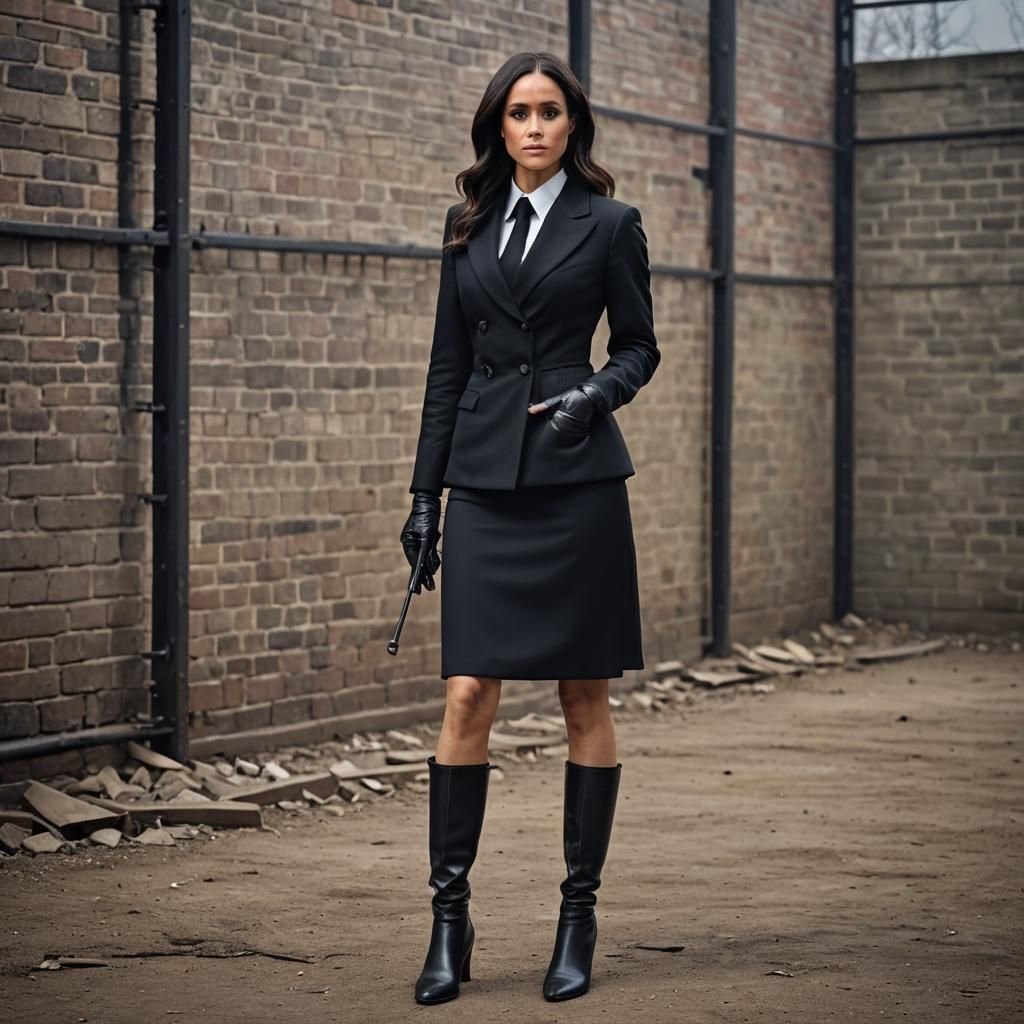 Powerful Portrait in Business Suit with Bokeh Effect