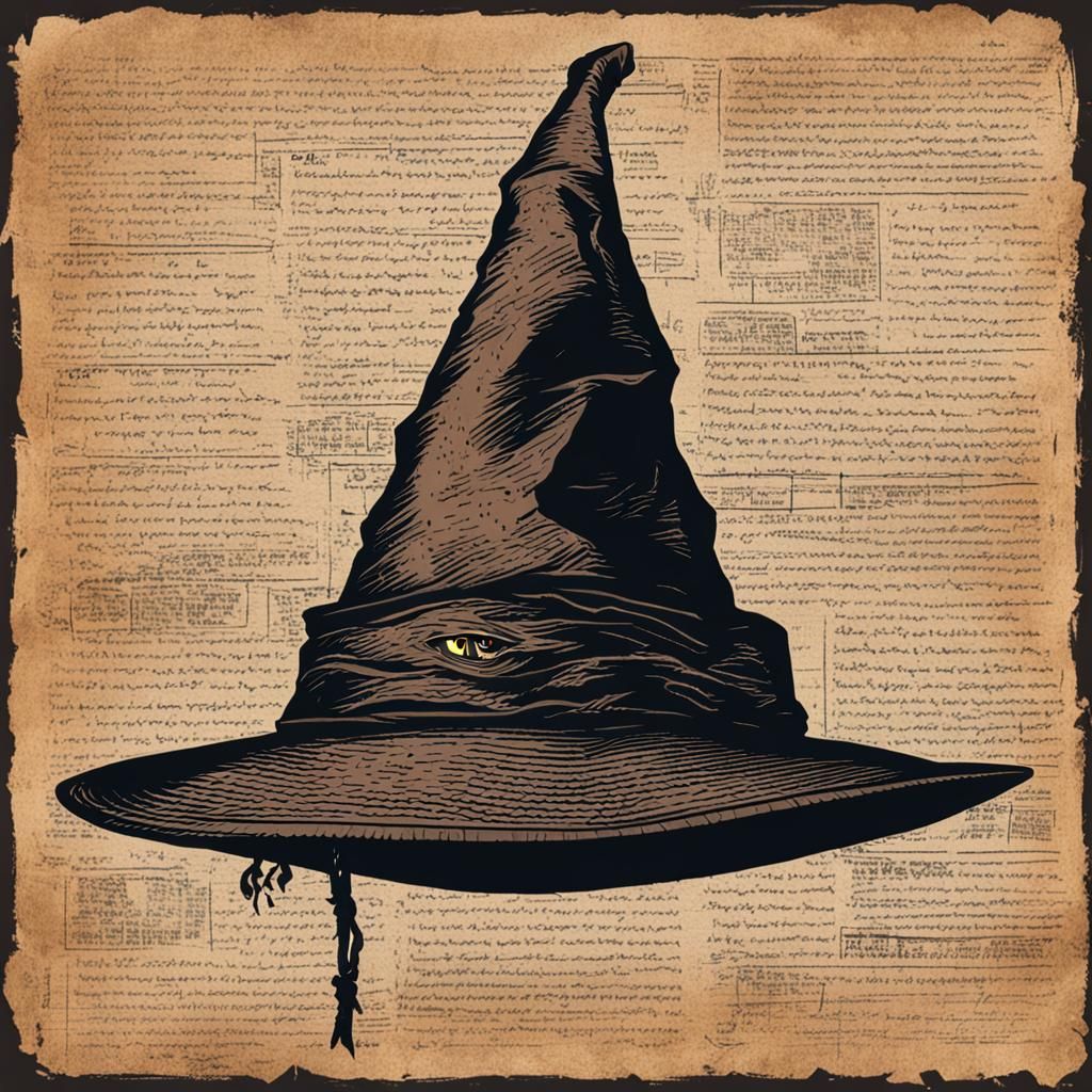 The Sorting Hat from Harry Potter