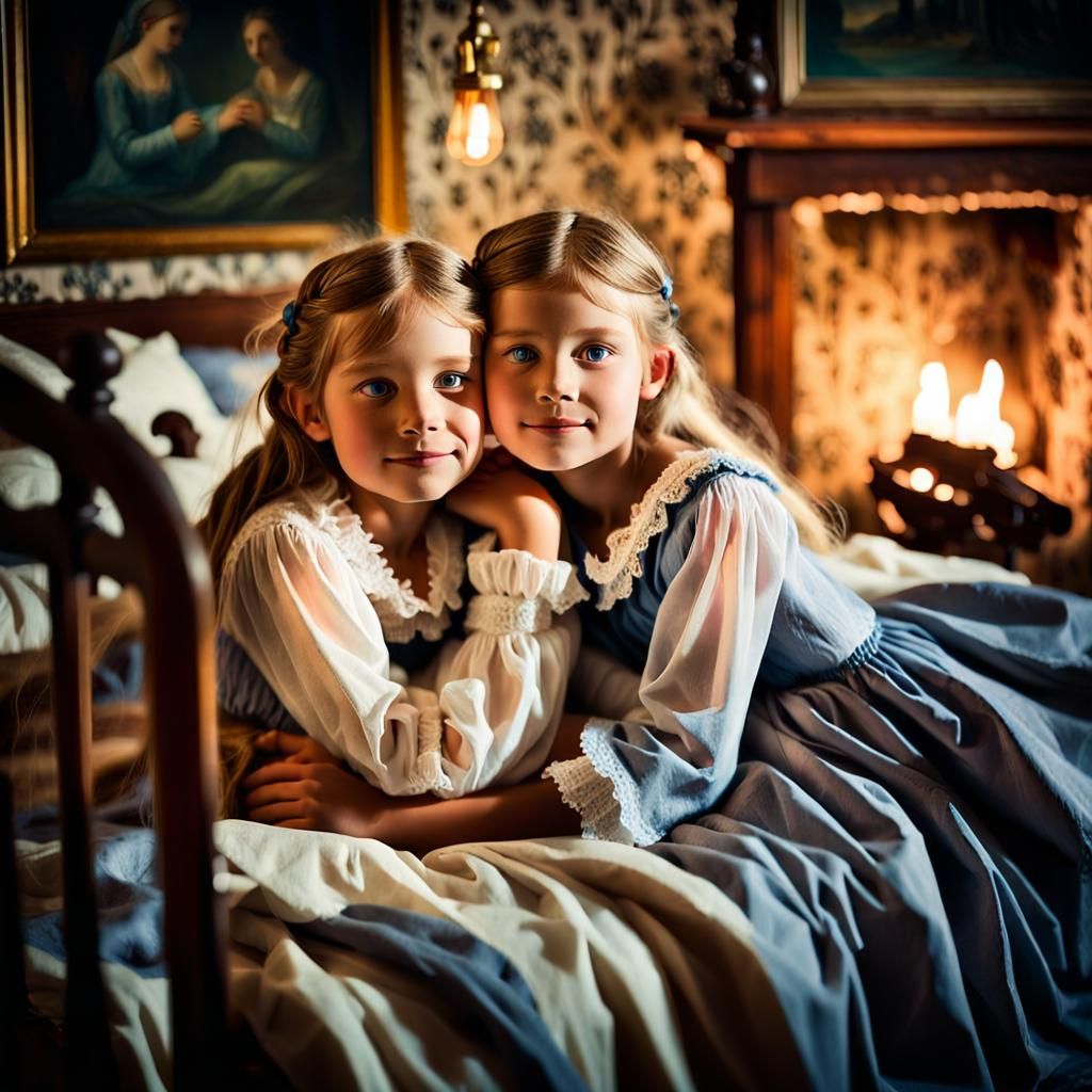 A Quiet Night with her Best Friend