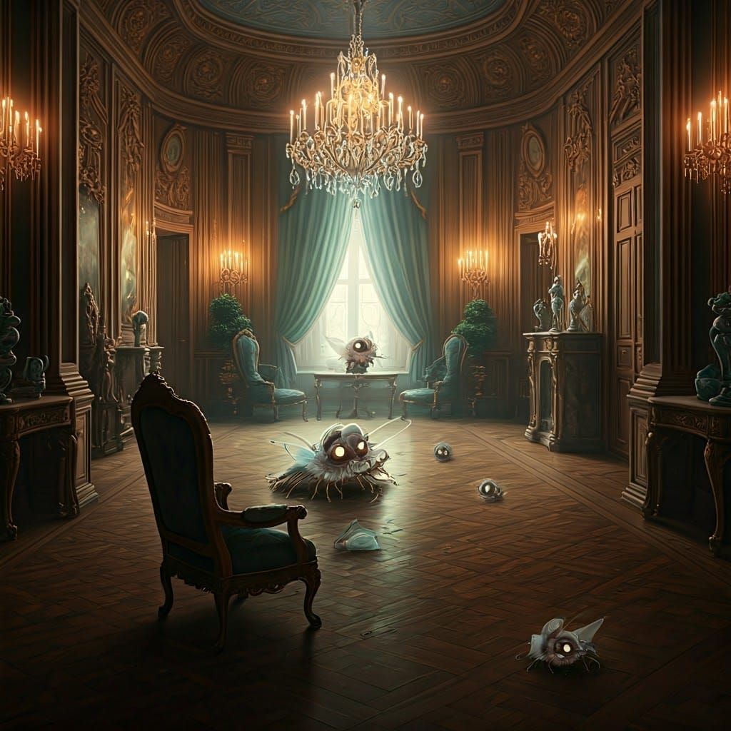 Ornate Mansion Infested with Cute Creepy Crawlers