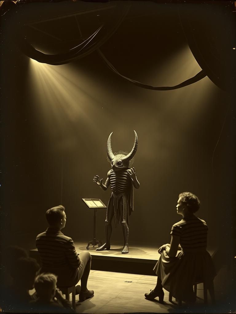 1935 Stage Show with Enflamed Misanthrope