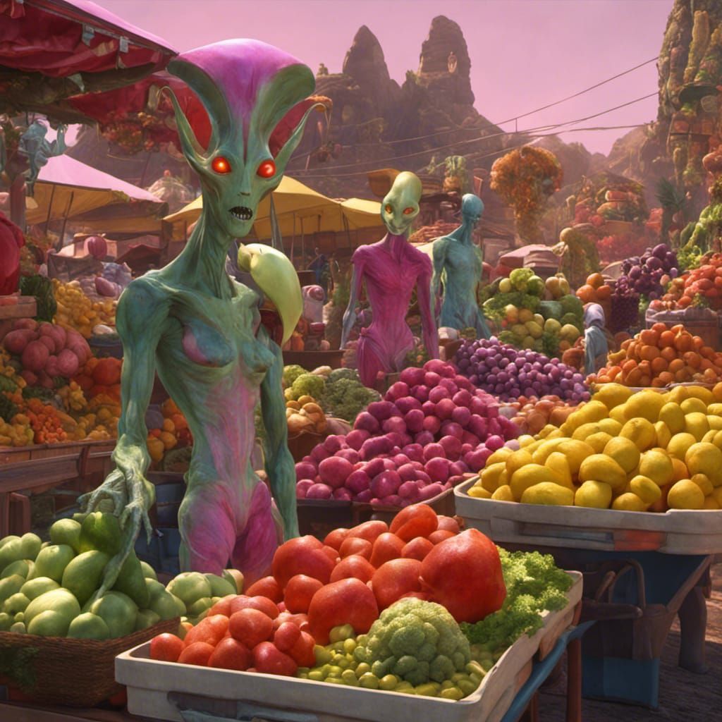 The Fruit Market on Maïs Ev