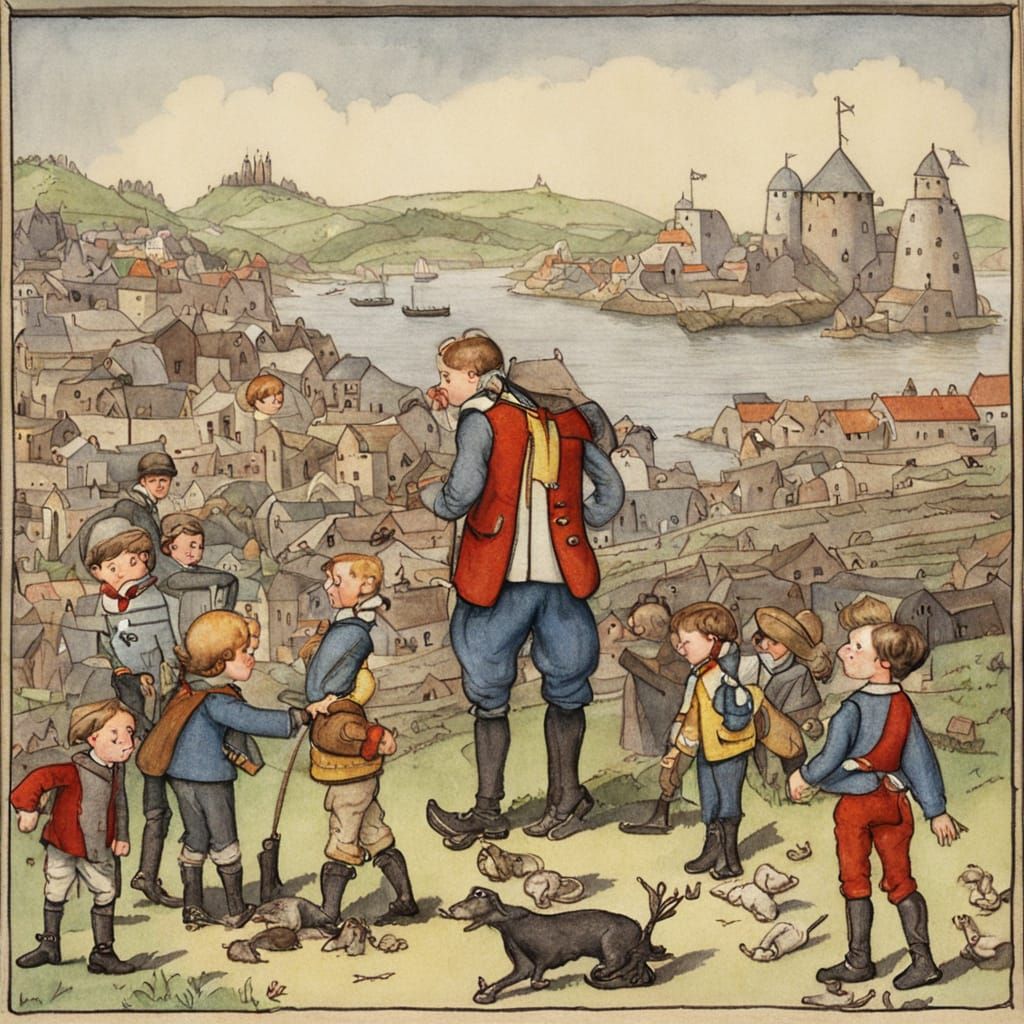 Gulliver's Travels: Arrival in Lilliput