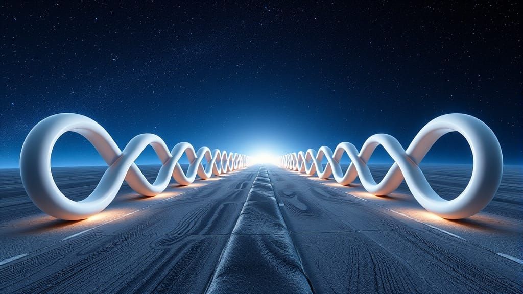 Endless Infinity Symbol Sequence