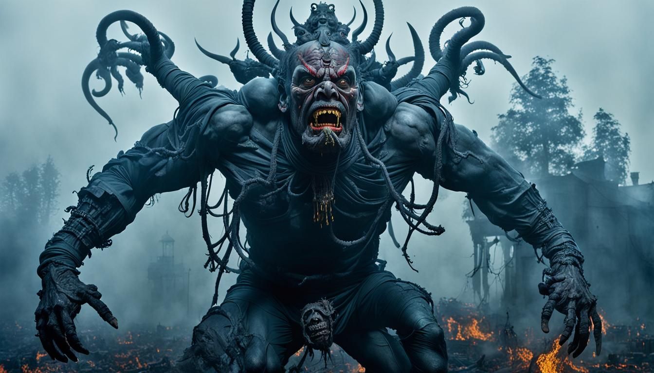 the Hindu Demon Ravana