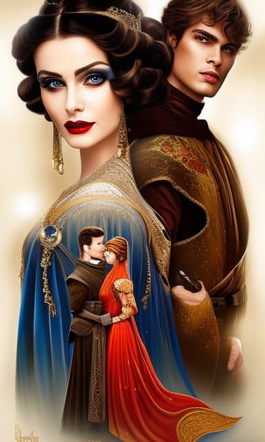 Medieval Anakin Skywalker & Padmé Amidala