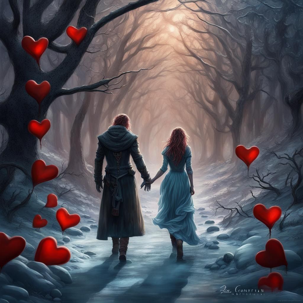 Fantastical Matte Painting with Intricate Details