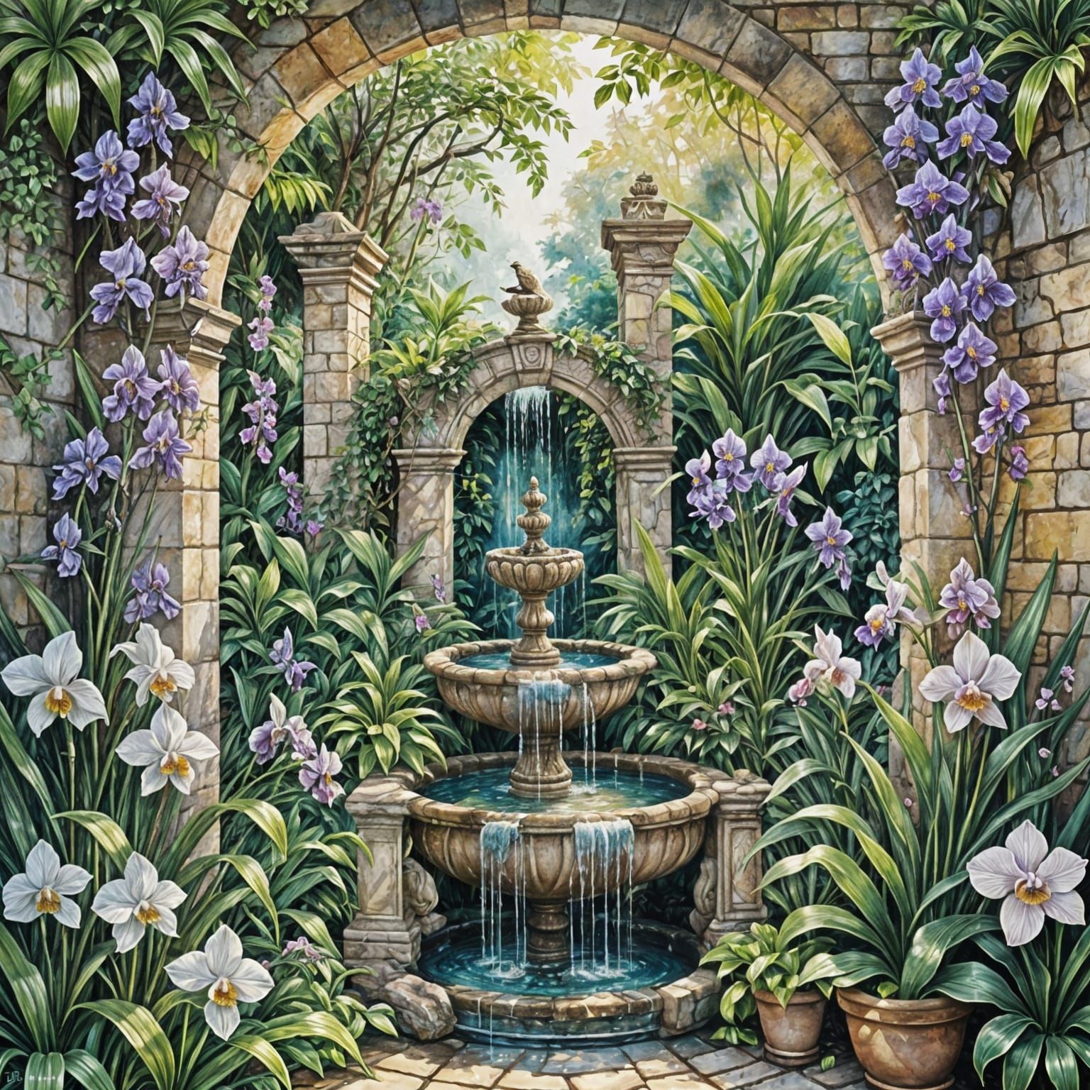 secret fountain